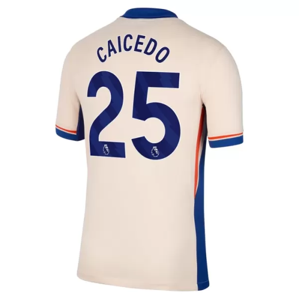 Camisola Chelsea Caicedo 25 Homem Equipamento 2ª 2024/25