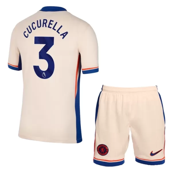 Camisola Chelsea Cucurella 3 Criança Equipamento 2ª 2024/25