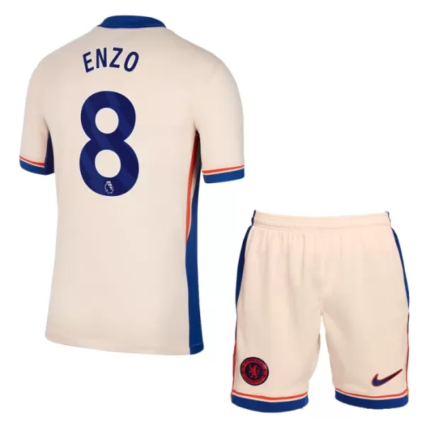 Camisola Chelsea Enzo 8 Criança Equipamento 2ª 2024/25