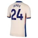 Camisola Chelsea James 24 Homem Equipamento 2ª 2024/25