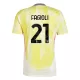 Camisola Juventus Fagioli 21 Homem Equipamento 2ª 2024/25