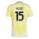 Camisola Juventus Yildiz 15 Homem Equipamento 2ª 2024/25