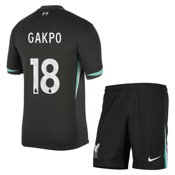 Camisola Liverpool Gakpo 18 Criança Equipamento 2ª 2024/25