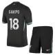 Camisola Liverpool Gakpo 18 Criança Equipamento 2ª 2024/25