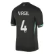 Camisola Liverpool Virgil 4 Criança Equipamento 2ª 2024/25