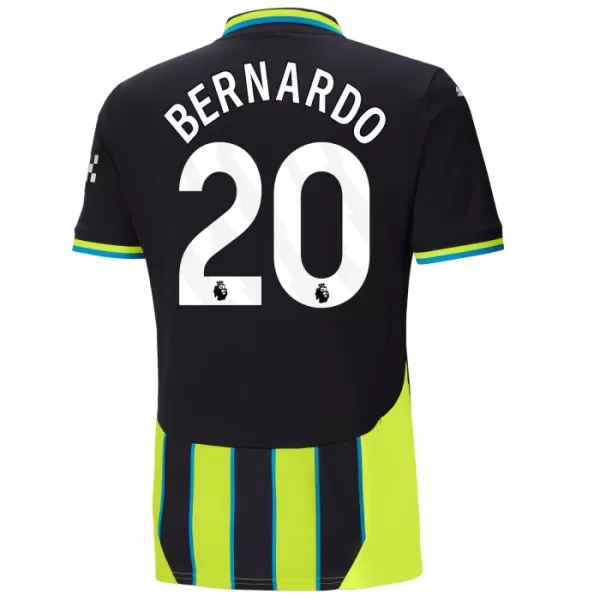 Camisola Manchester City Bernardo 20 Homem Equipamento 2ª 2024/25