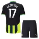 Camisola Manchester City De Bruyne 17 Criança Equipamento 2ª 2024/25