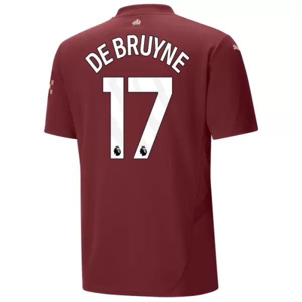 Camisola Manchester City De Bruyne 17 Criança Equipamento 3ª 2024/25