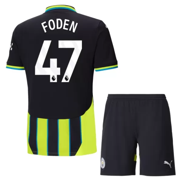 Camisola Manchester City Foden 47 Criança Equipamento 2ª 2024/25