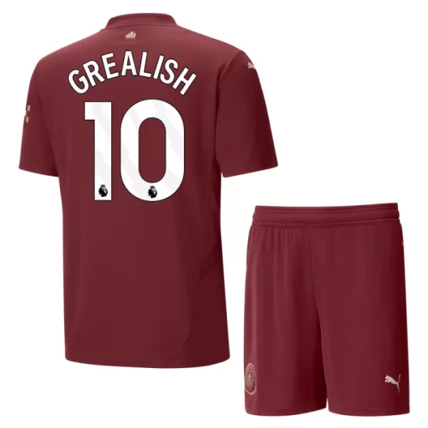 Camisola Manchester City Grealish 10 Criança Equipamento 3ª 2024/25