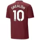 Camisola Manchester City Grealish 10 Criança Equipamento 3ª 2024/25