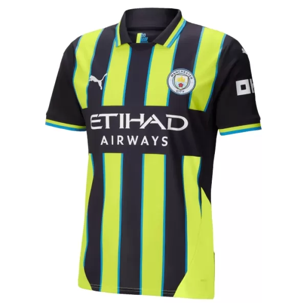 Camisola Manchester City Haaland 9 Criança Equipamento 2ª 2024/25