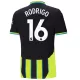 Camisola Manchester City Rodrigo 16 Homem Equipamento 2ª 2024/25