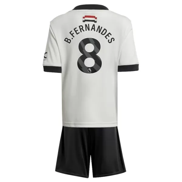 Camisola Manchester United Bruno Fernandes 8 Criança Equipamento 3ª 2024/25