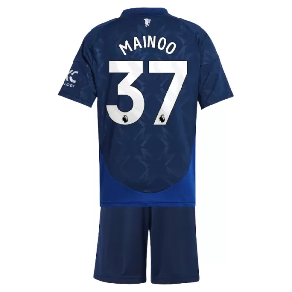 Camisola Manchester United Mainoo 37 Criança Equipamento 2ª 2024/25