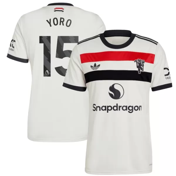 Camisola Manchester United Yoro 15 Homem Equipamento 3ª 2024/25