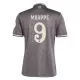 Camisola Real Madrid Mbappé 9 Criança Equipamento 3ª 2024/25