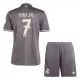 Camisola Real Madrid Vini JR 7 Criança Equipamento 3ª 2024/25