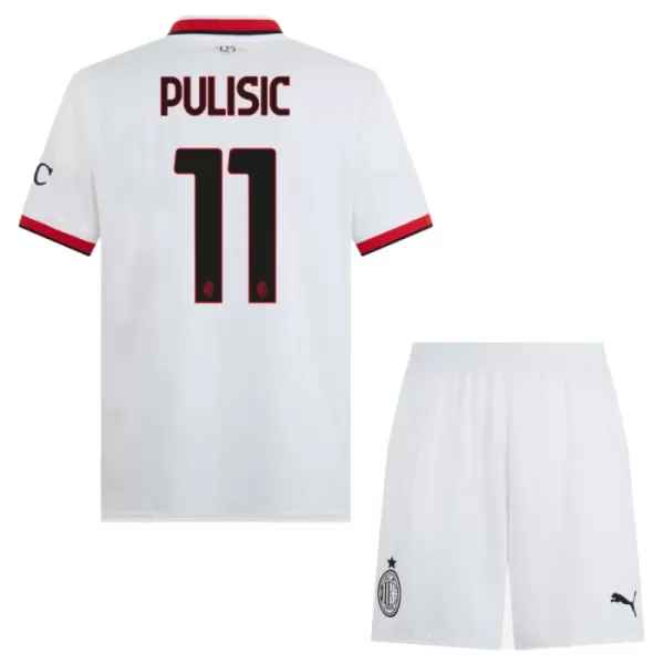 Camisola AC Milan Pulisic 11 Criança Equipamento 2ª 2024/25