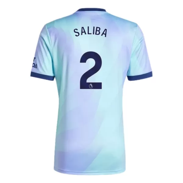 Camisola Arsenal Saliba 2 Criança Equipamento 3ª 2024/25