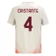 Camisola AS Roma Cristante 4 Homem Equipamento 2ª 2024/25