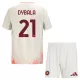 Camisola AS Roma Dybala 21 Criança Equipamento 2ª 2024/25