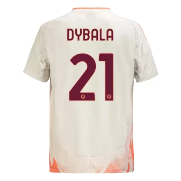 Camisola AS Roma Dybala 21 Criança Equipamento 2ª 2024/25