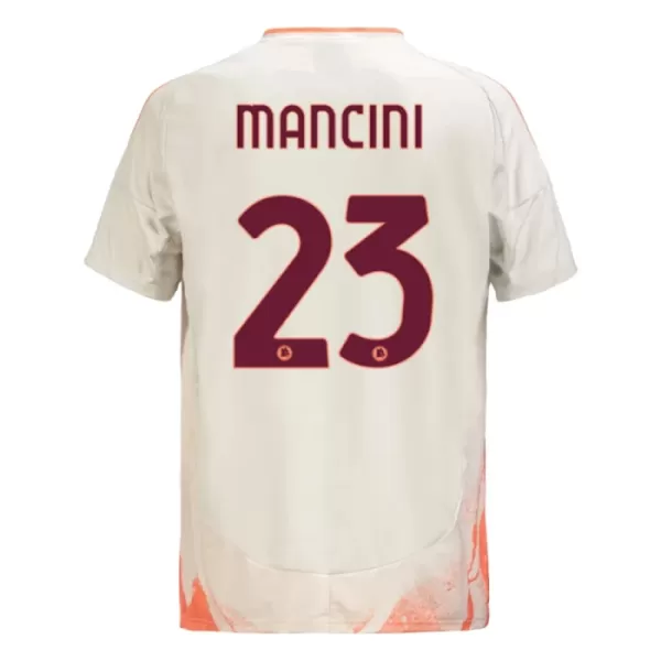 Camisola AS Roma Mancini 23 Homem Equipamento 2ª 2024/25