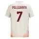 Camisola AS Roma Pellegrini 7 Homem Equipamento 2ª 2024/25