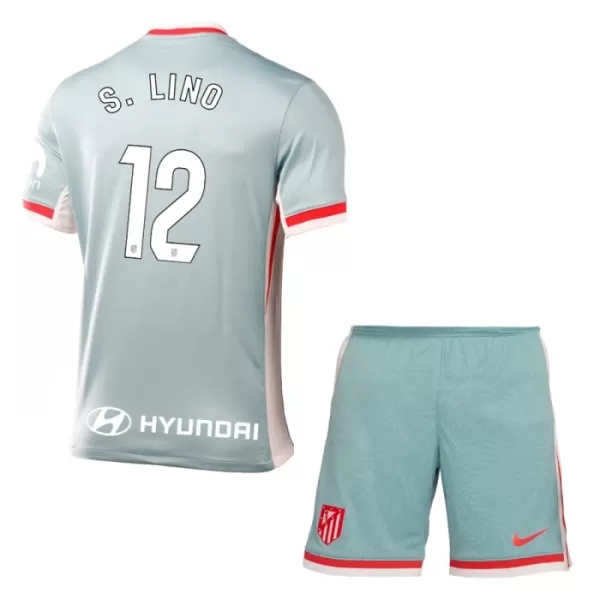 Camisola Atlético Madrid S. Lino 12 Criança Equipamento 2ª 2024/25