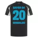 Camisola Bayer Leverkusen Alejandro Grimaldo 20 Criança Equipamento 3ª 2024/25