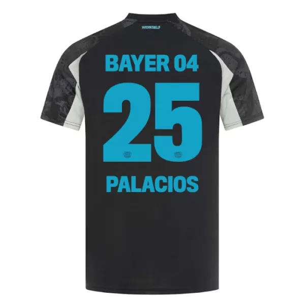 Camisola Bayer Leverkusen Exequiel Palacios 25 Homem Equipamento 3ª 2024/25