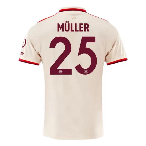 Camisola FC Bayern de Munique Müller 25 Homem Equipamento 3ª 2024/25