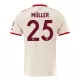 Camisola FC Bayern de Munique Müller 25 Homem Equipamento 3ª 2024/25