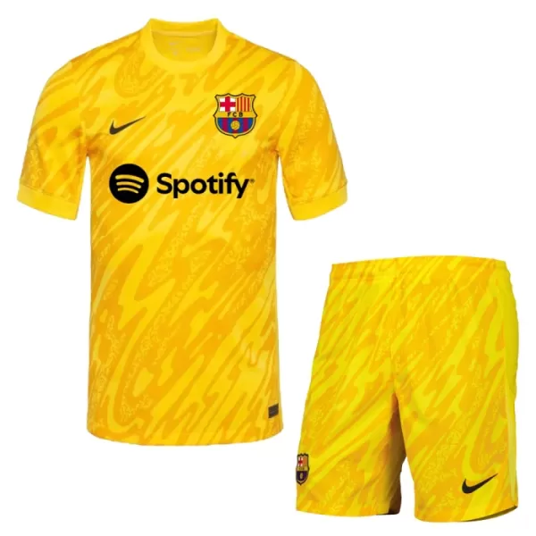 Camisola Guarda-Redes FC Barcelona Criança Equipamento 2ª 2024/25