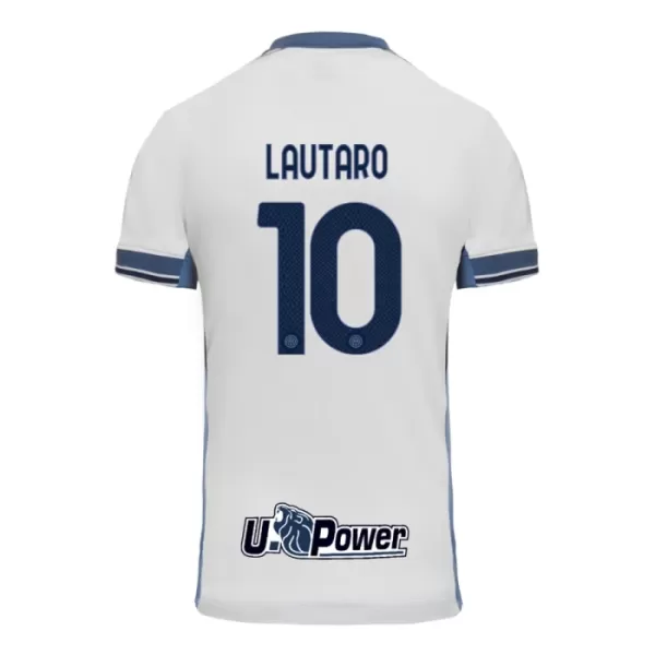 Camisola Inter Milan Lautaro Martinez 10 Criança Equipamento 2ª 2024/25