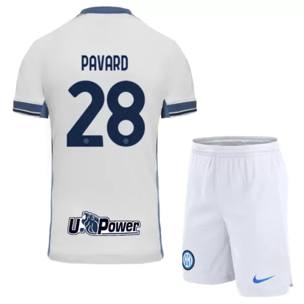 Camisola Inter Milan Pavard 28 Criança Equipamento 2ª 2024/25