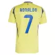 Camisola Al Nassr Ronaldo 7 Homem Equipamento 1ª 2024/25