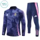 Conjunto de Moletom de Treino Real Madrid Dragon Criança Quarto-Zíper 2024/25 Navy