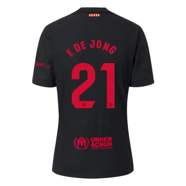 Camisola FC Barcelona Frenkie de Jong 21 Homem Equipamento 2ª 2024/25