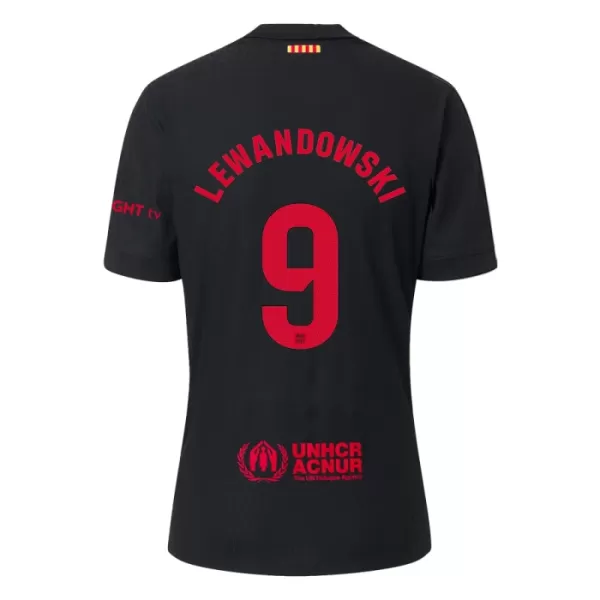 Camisola FC Barcelona Lewandowski 9 Criança Equipamento 2ª 2024/25