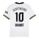 Camisola Borussia Dortmund Brandt 10 Criança Equipamento 3ª 2024/25