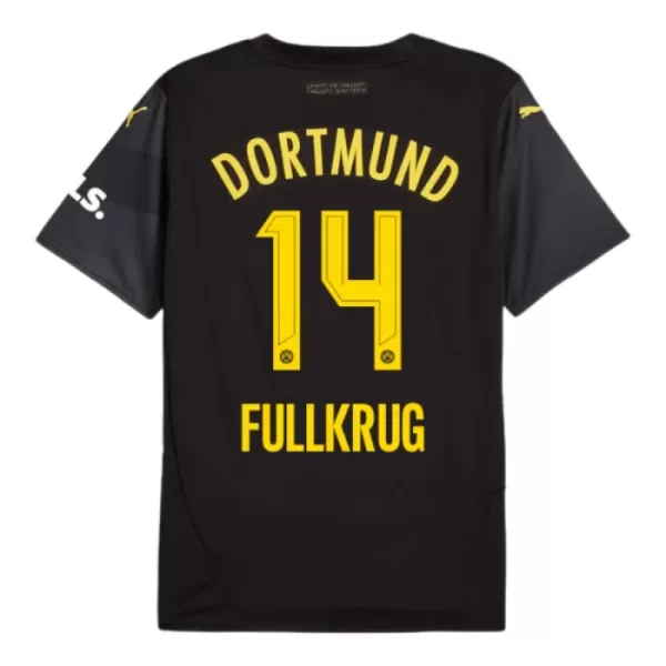 Camisola Borussia Dortmund Fullkrug 14 Homem Equipamento 2ª 2024/25