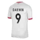 Camisola Liverpool Darwin 9 Criança Equipamento 3ª 2024/25