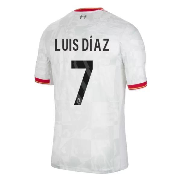 Camisola Liverpool Luis Díaz 7 Homem Equipamento 3ª 2024/25