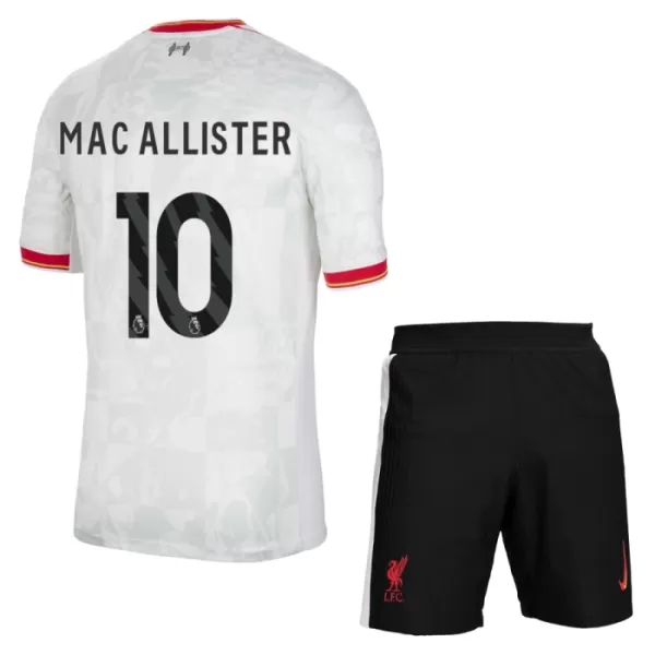 Camisola Liverpool Mac Allister 10 Criança Equipamento 3ª 2024/25