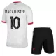 Camisola Liverpool Mac Allister 10 Criança Equipamento 3ª 2024/25