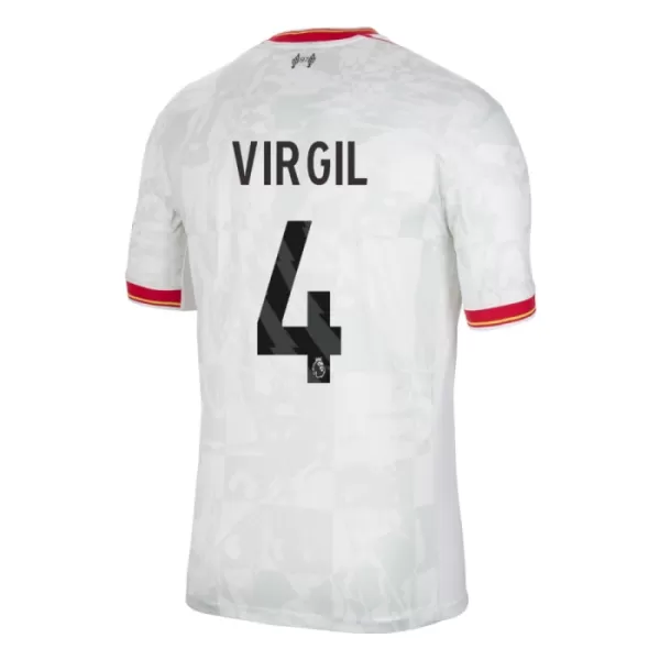 Camisola Liverpool Virgil 4 Criança Equipamento 3ª 2024/25