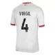 Camisola Liverpool Virgil 4 Criança Equipamento 3ª 2024/25