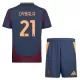 Camisola AS Roma Dybala 21 Criança Equipamento 3ª 2024/25